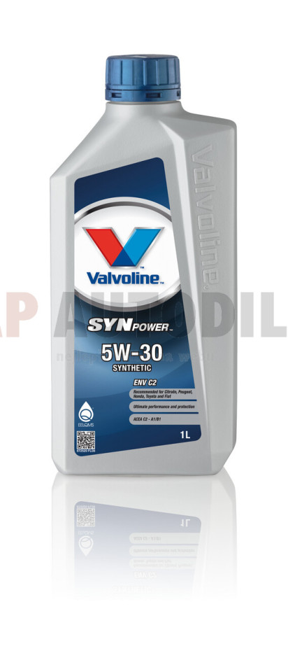 872520  SynPower ENV C2 5W-30 1l VALVOLINE