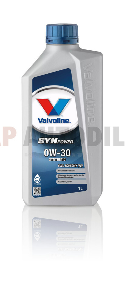 872560 SYNPOWER FE 0W-30 1l VALVOLINE