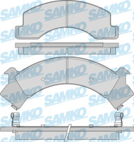 5SP1040 Samko sada brzdových platničiek kotúčovej brzdy 5SP1040 Samko