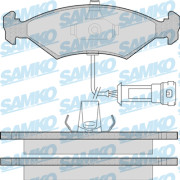 5SP1087 Sada brzdových destiček, kotoučová brzda Samko