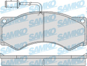 5SP1143 Samko sada brzdových platničiek kotúčovej brzdy 5SP1143 Samko