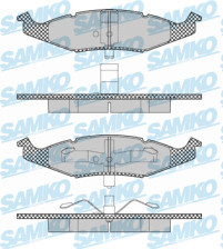 5SP1352 Samko sada brzdových platničiek kotúčovej brzdy 5SP1352 Samko