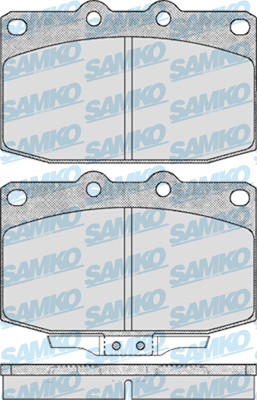 5SP323 Sada brzdových destiček, kotoučová brzda Samko