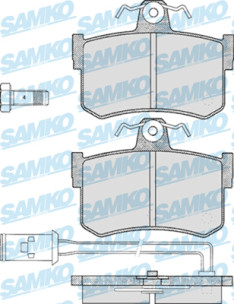 5SP341 Samko sada brzdových platničiek kotúčovej brzdy 5SP341 Samko