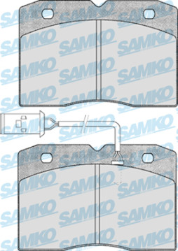 5SP425 Samko sada brzdových platničiek kotúčovej brzdy 5SP425 Samko