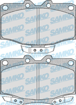 5SP515 Samko sada brzdových platničiek kotúčovej brzdy 5SP515 Samko