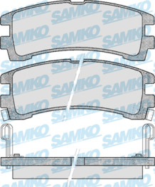 5SP528 Sada brzdových destiček, kotoučová brzda Samko