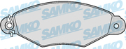 5SP662 Samko sada brzdových platničiek kotúčovej brzdy 5SP662 Samko