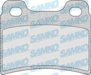 5SP747 Samko sada brzdových platničiek kotúčovej brzdy 5SP747 Samko