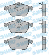 5SP772 Samko sada brzdových platničiek kotúčovej brzdy 5SP772 Samko