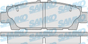 5SP943 Samko sada brzdových platničiek kotúčovej brzdy 5SP943 Samko