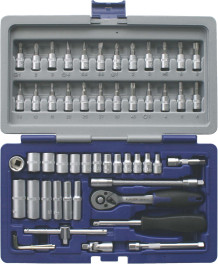 71454 KUNZER 8411405 SOCKET SET 14´´ 54PCS. 71454 KUNZER